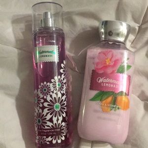 Bath and Body Works Watermelon Lemonade Set